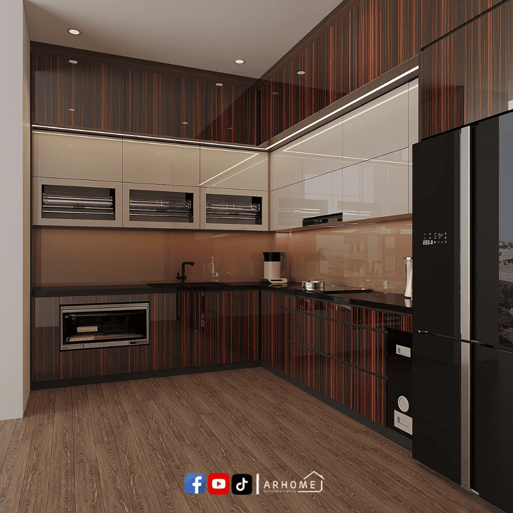 Tủ Bếp Inox 304 Cánh Acrylic AC21