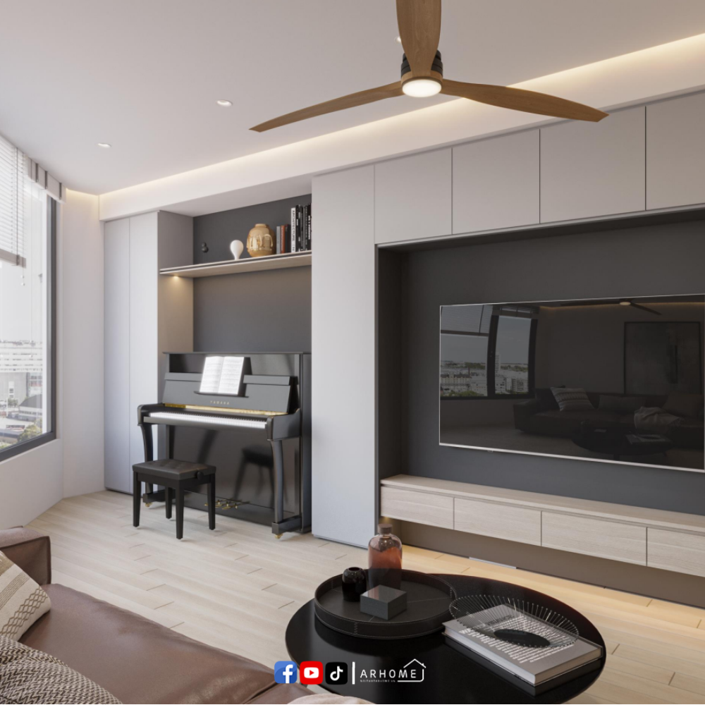 Phòng Khách Nhà Phố