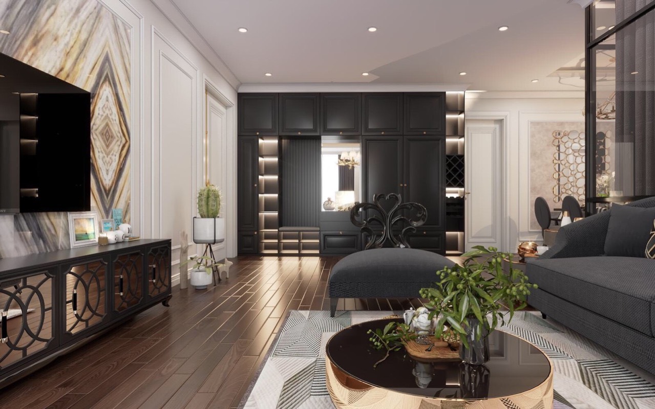 Mẫu nhà tân cổ tại shunshine city