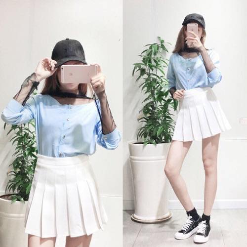 Váy thể thao tennis Ivy - Nâu - Today U wear