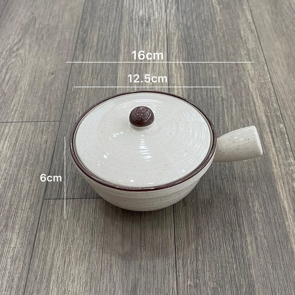 BST chén bát BEIGE nâu men tiêu