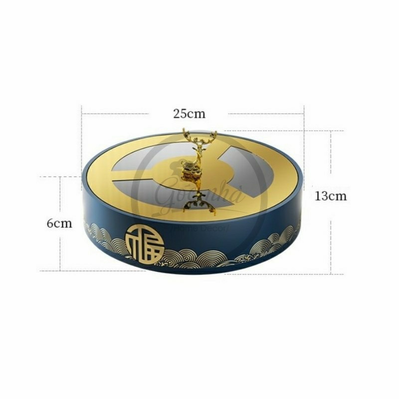 Khay mứt đế xoay "Wealthy"