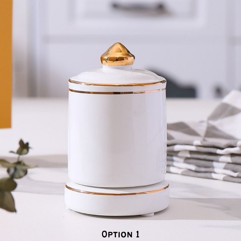 Hũ tăm dáng mới