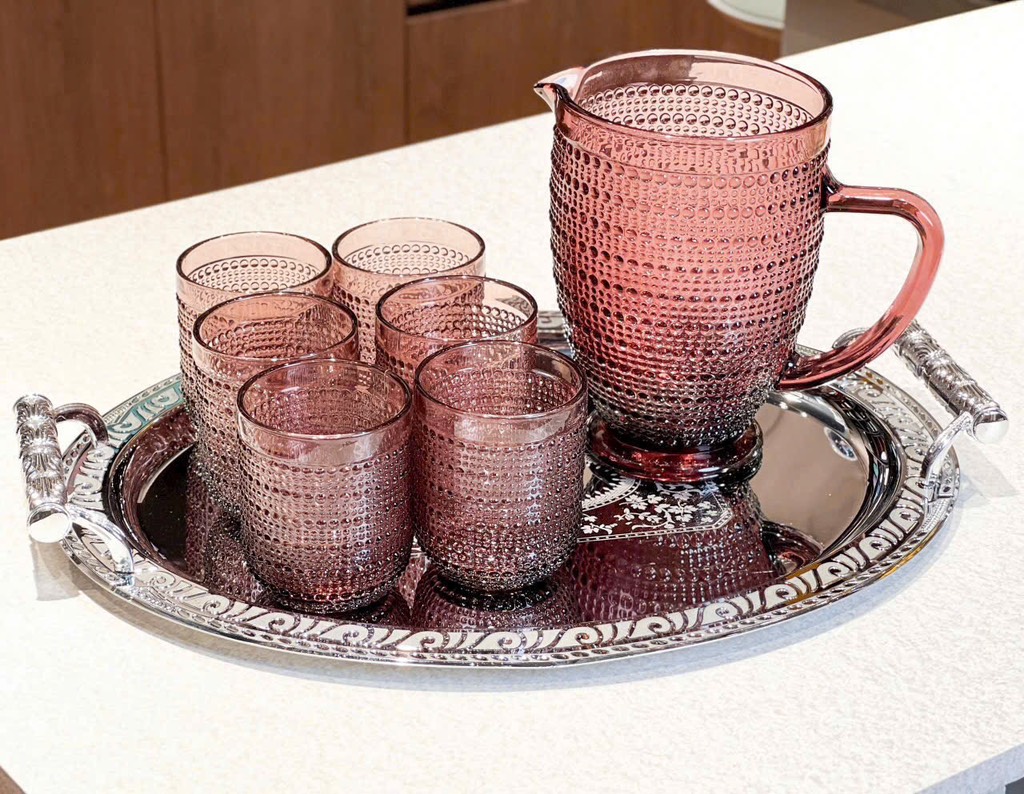 Set bình nước Boho