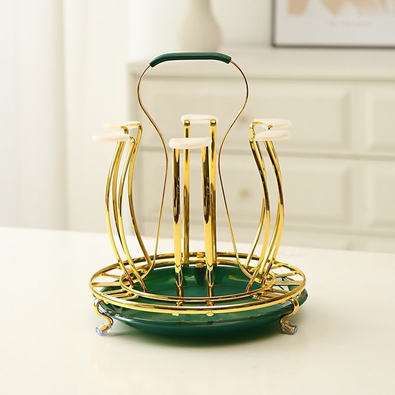 Giá up ly tròn tay cầm sứ