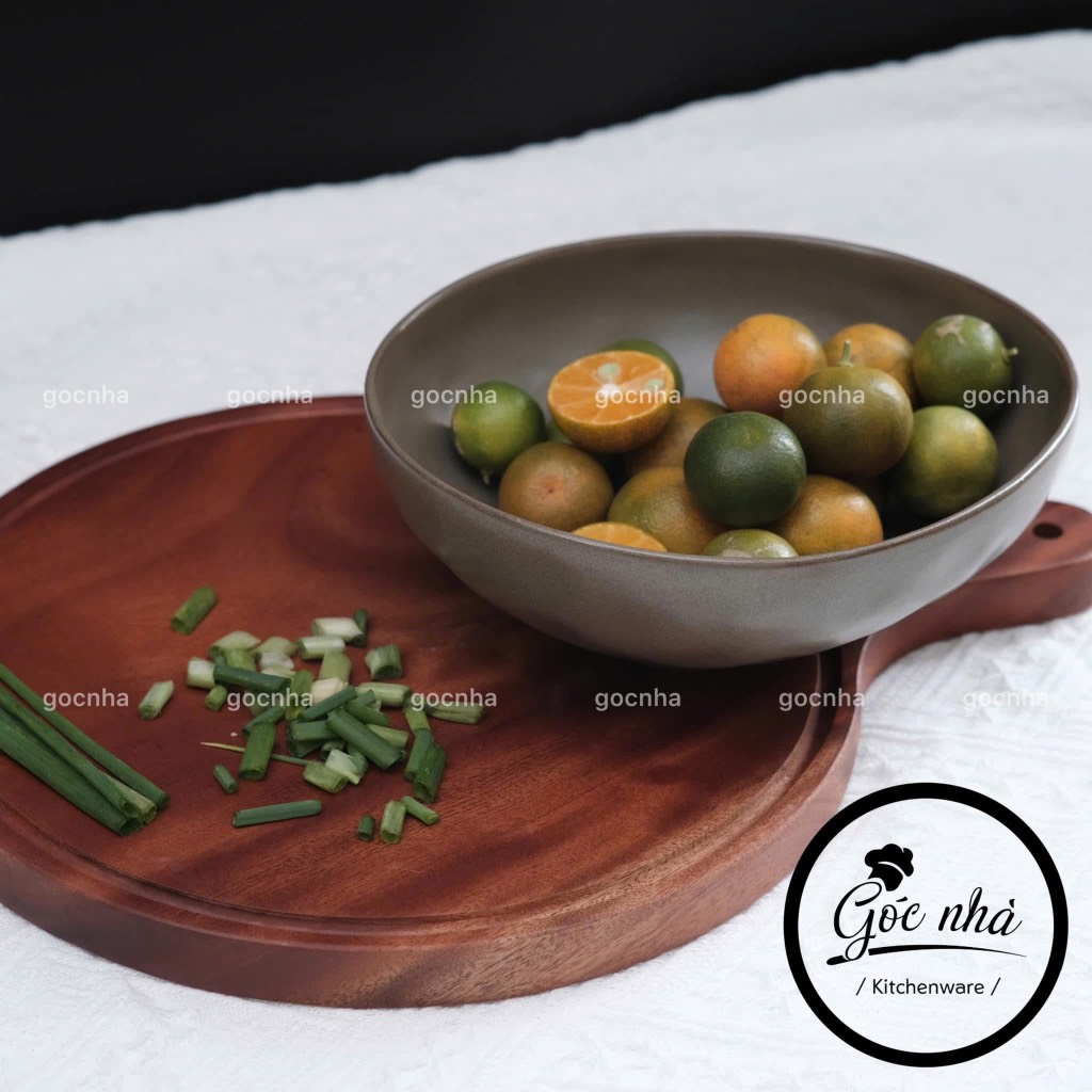 Tô oval méo Sedy sứ đất nặn