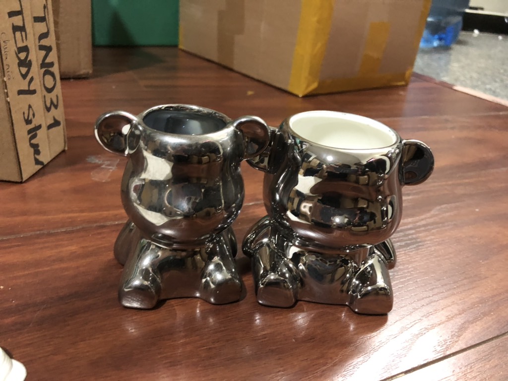 LỌ NĨA ĂN TRÁI CÂY SILVER TEDDY