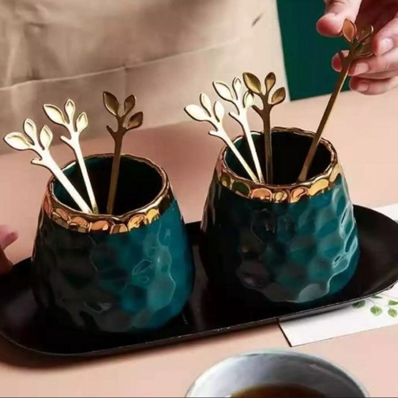 Set giỏ nĩa tròn vỏ sần