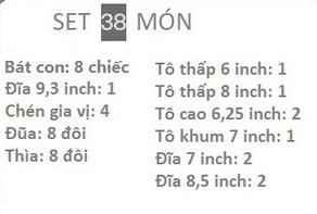 Set Ceylon Island Pastel