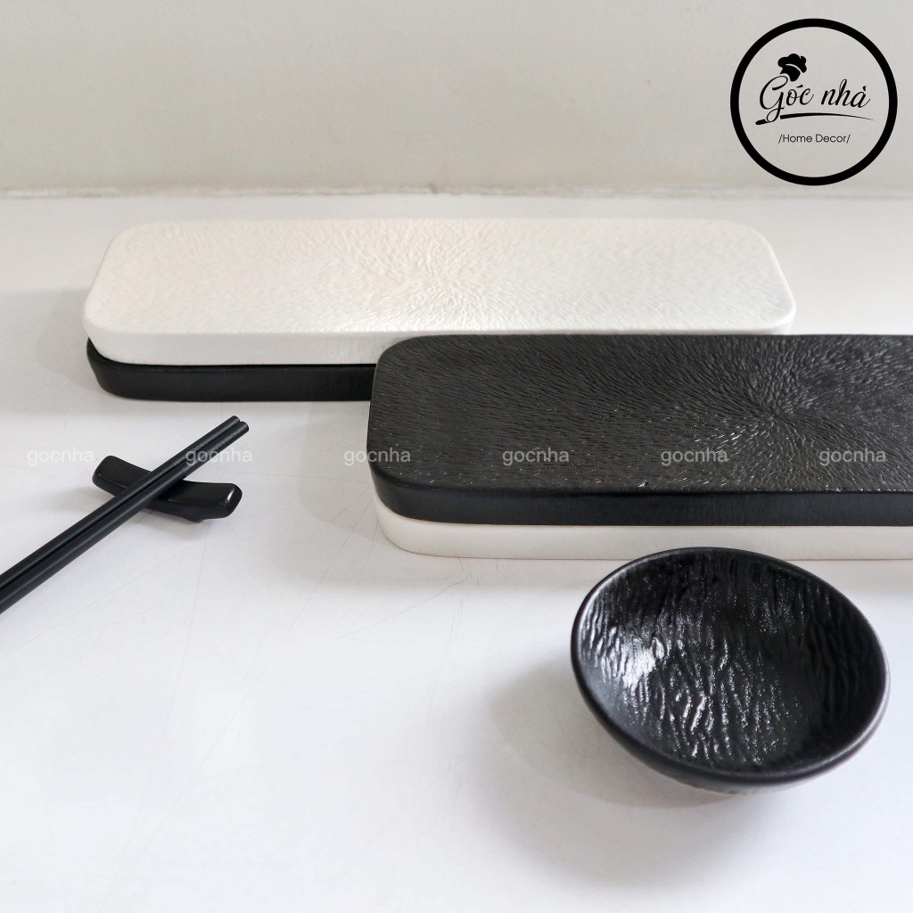 Moonlight - Dĩa sushi vân sần