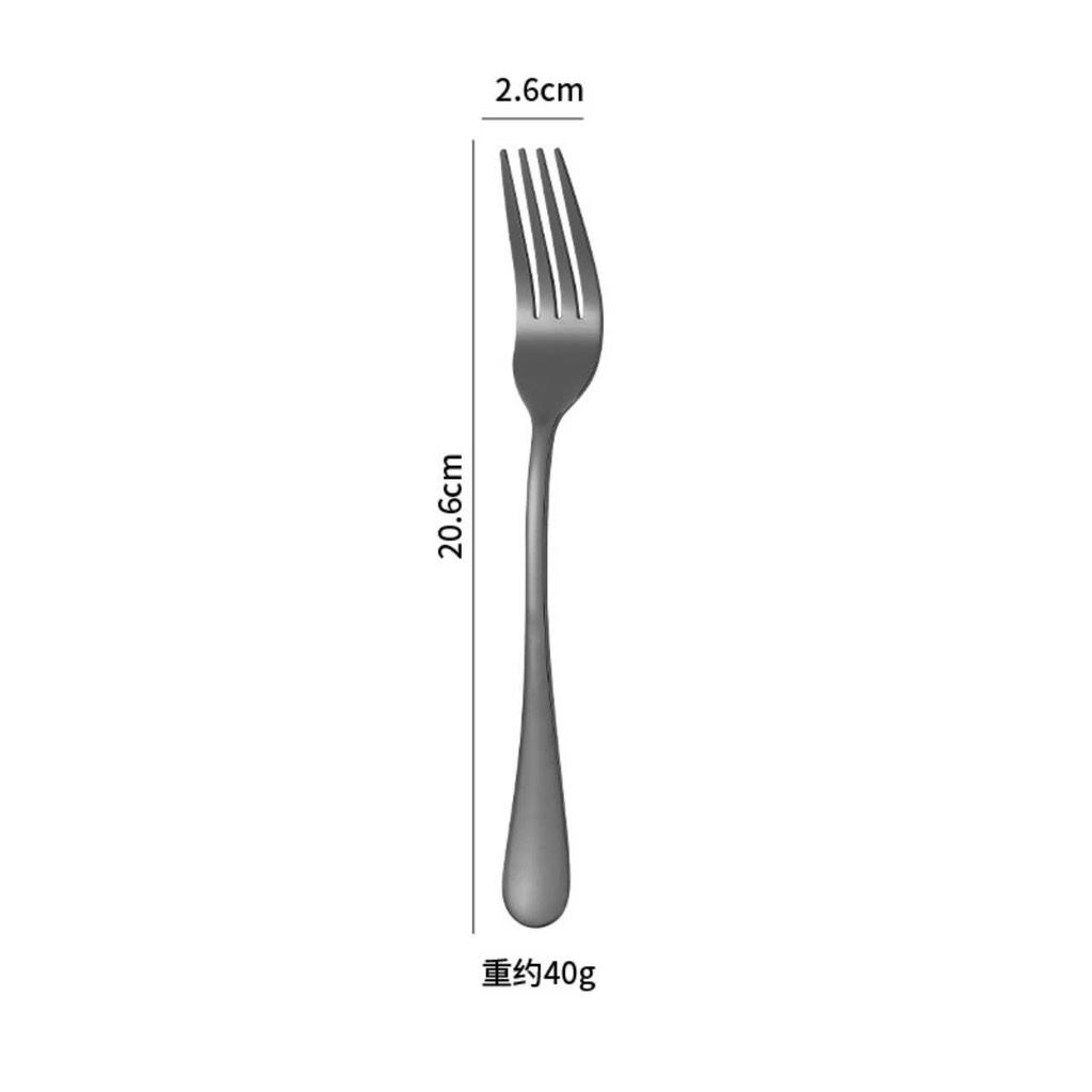 Cutlery Homemes Lẻ - Black