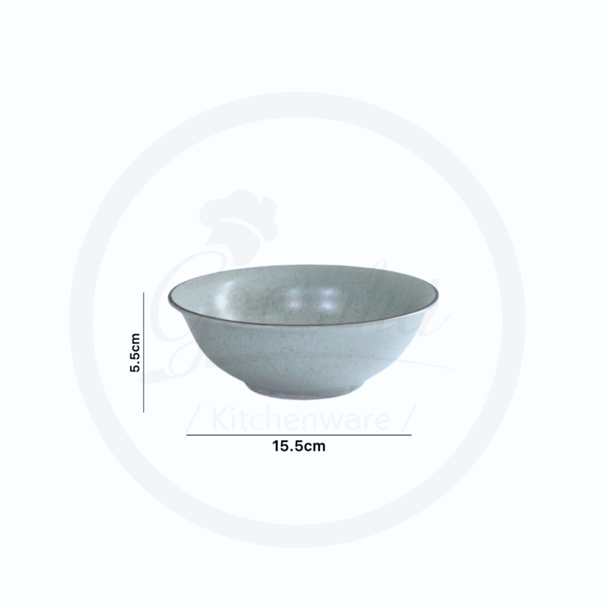 Set chén bát Men tiêu ghi xanh đá
