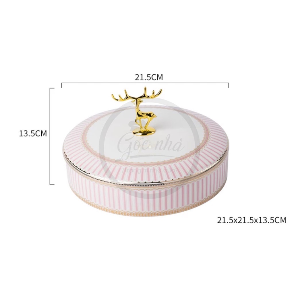 Khay mứt sứ Royal