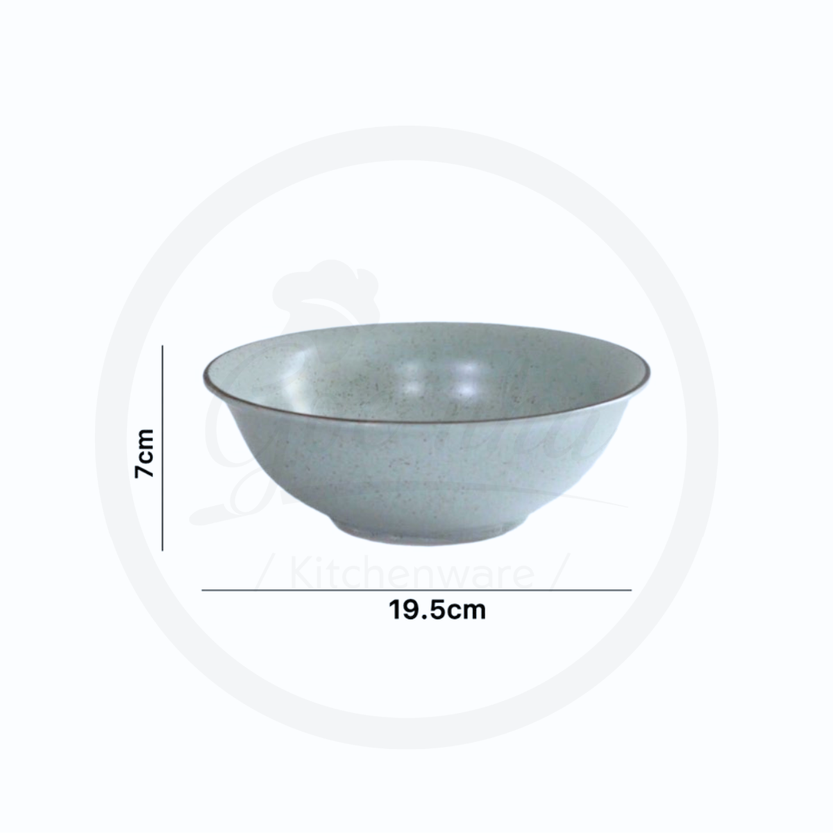 Set chén bát Men tiêu ghi xanh đá