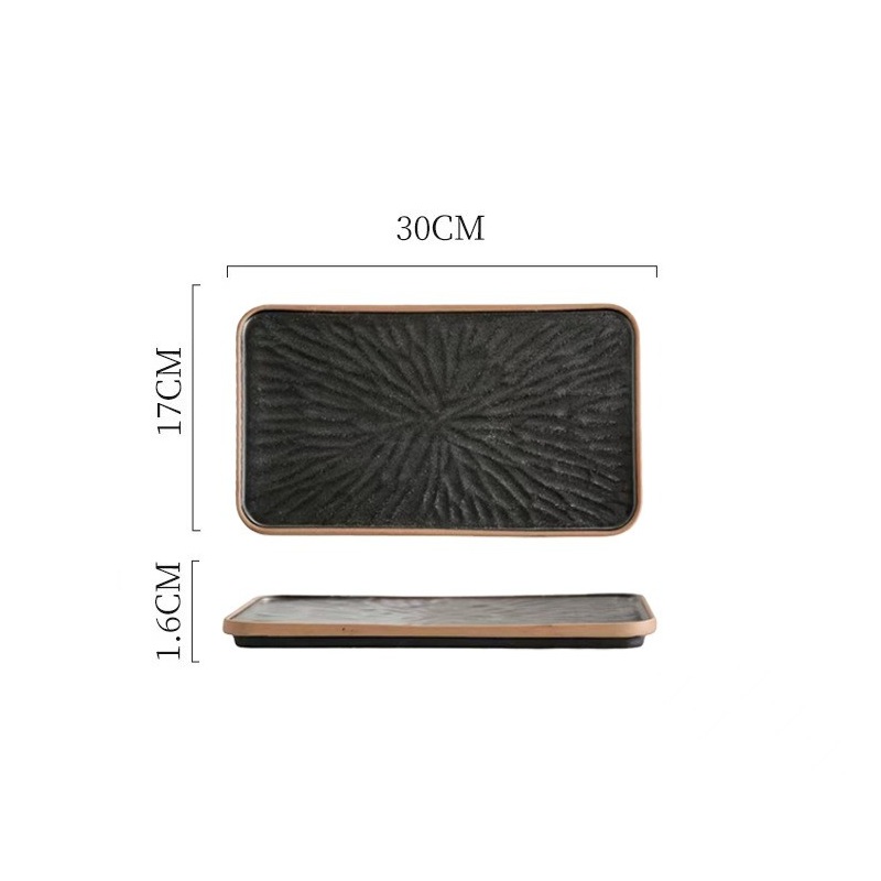 Dĩa Chữ Nhật Phẳng Sedy