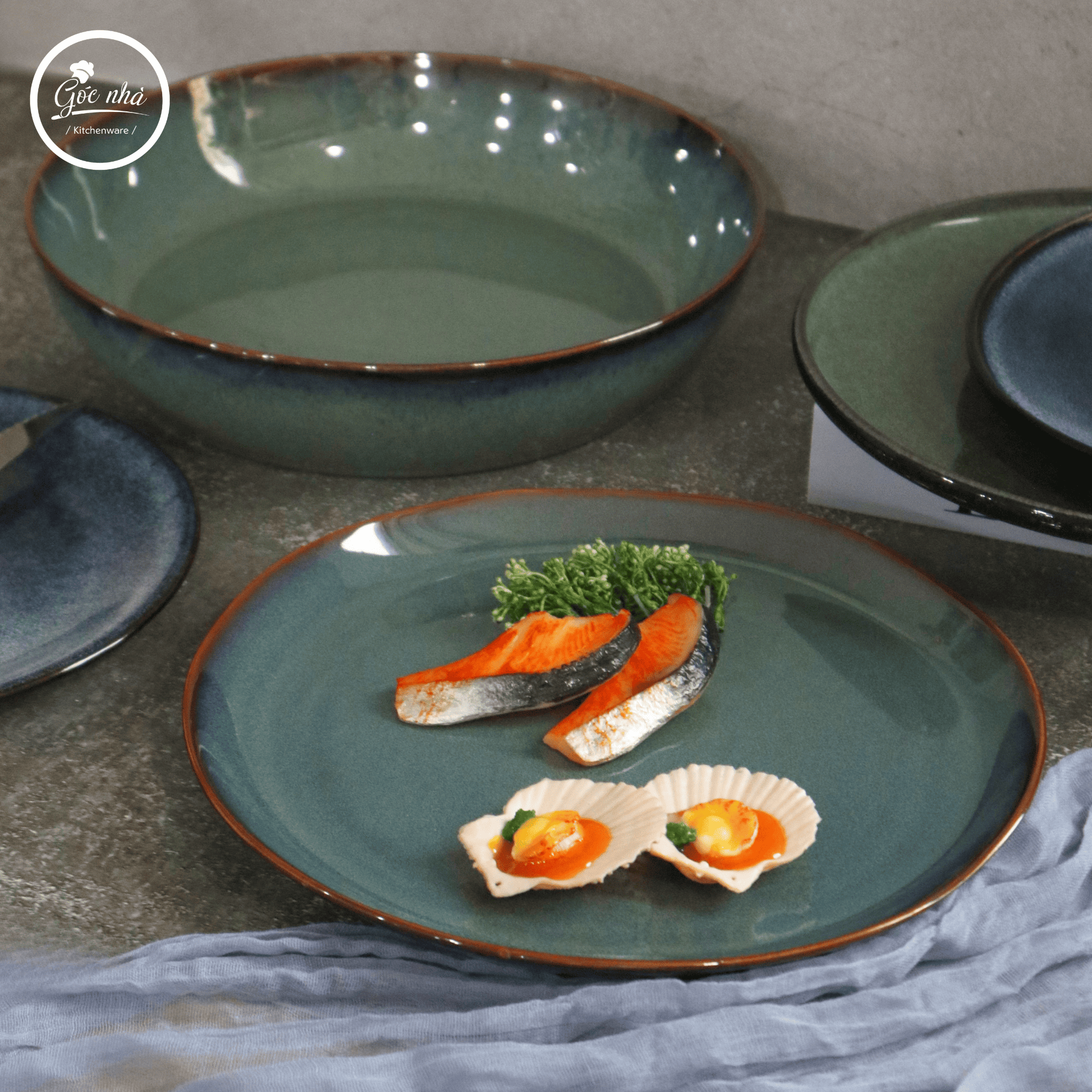 Dĩa Tròn/ Salad Hỏa Biến IRO