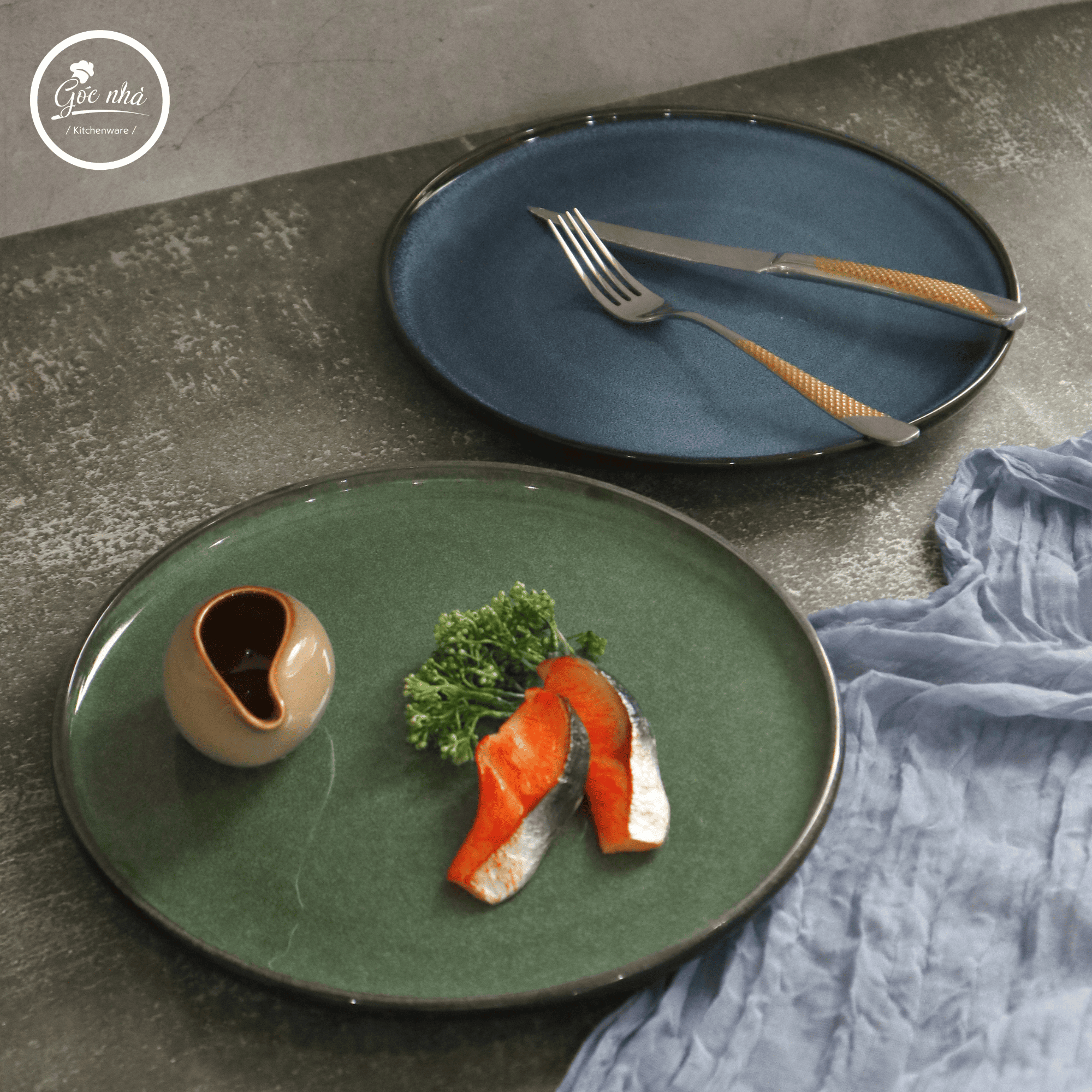 Dĩa Tròn/ Salad Hỏa Biến IRO