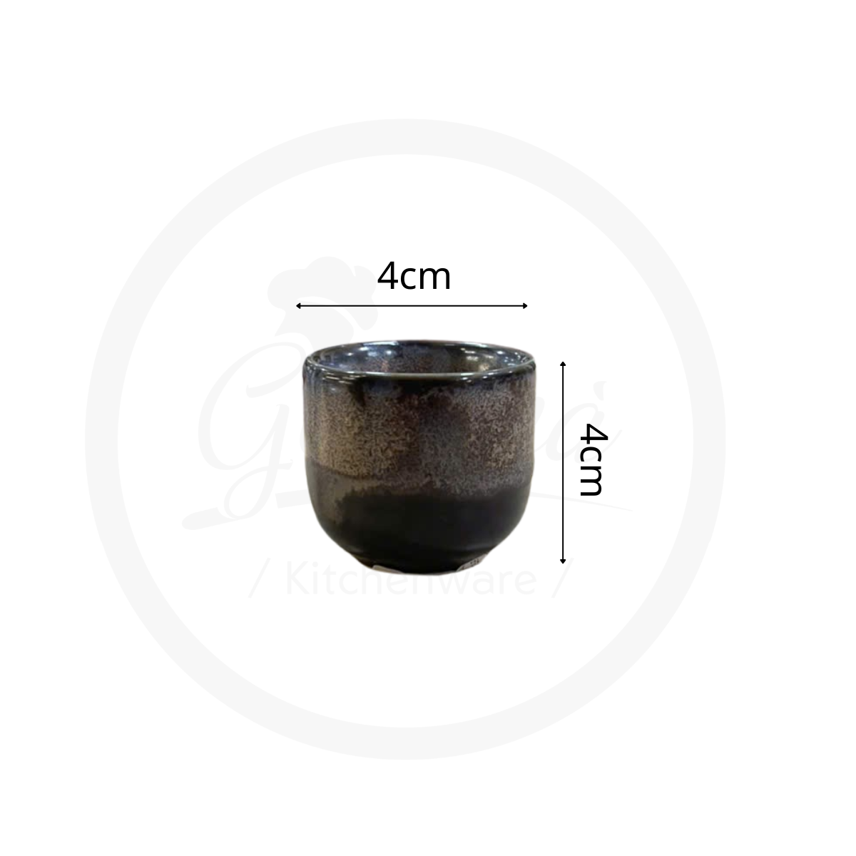 BST Bazan men hỏa biến nâu trầm tích