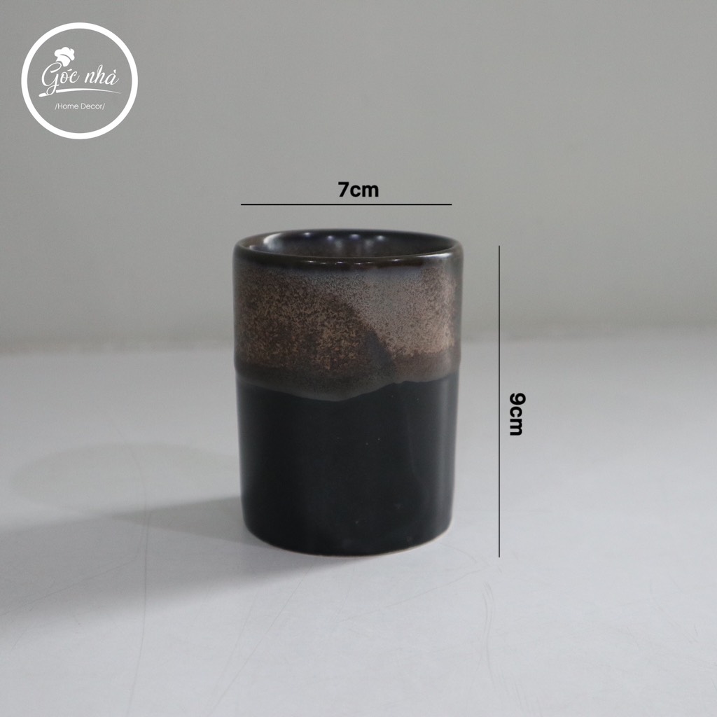 BST Bazan men hỏa biến nâu trầm tích