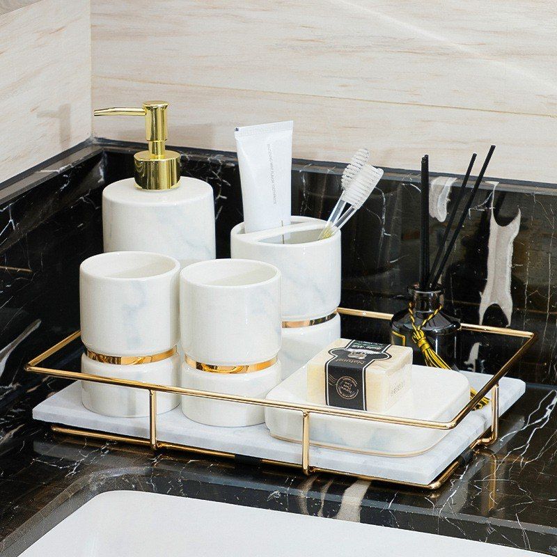 Set Nhà Tắm Vân Mây Cao Cấp