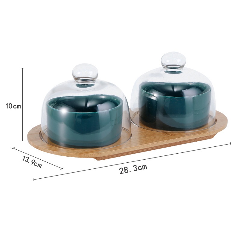 Hũ mứt tròn nắp kín