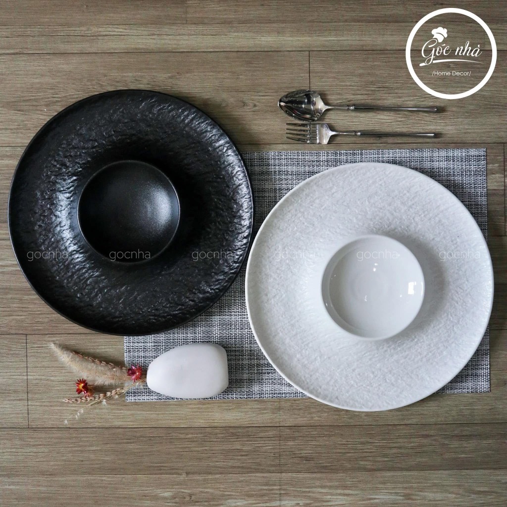 Dĩa soup Volcano Mocca