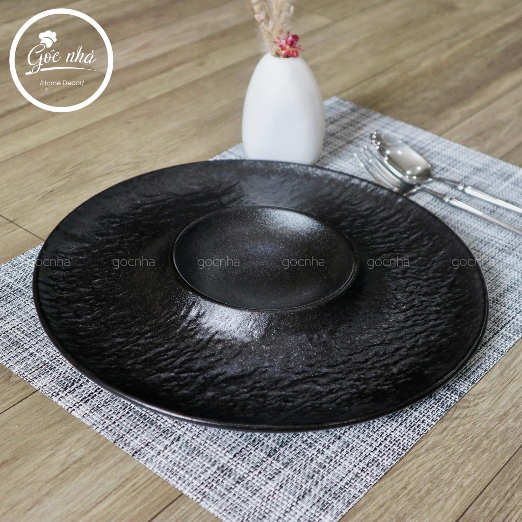 Dĩa soup Volcano Mocca