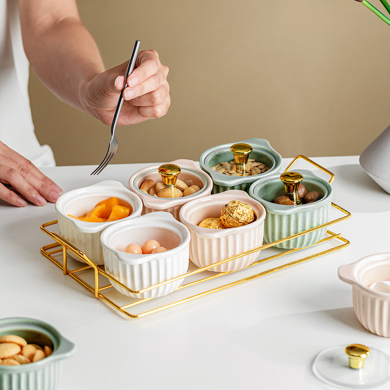 Khay Mứt Pastel Khung thép