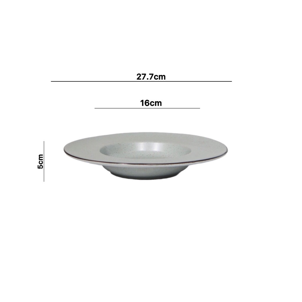 Set chén bát Men tiêu ghi xanh đá