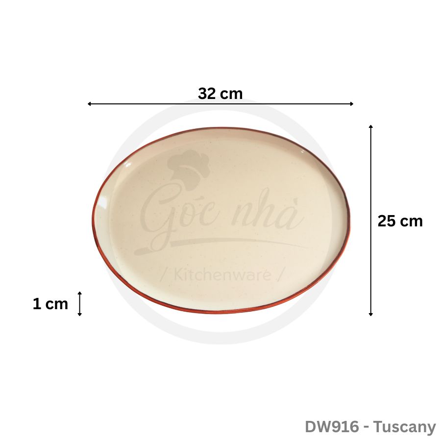 Set chén bát TUSCANY