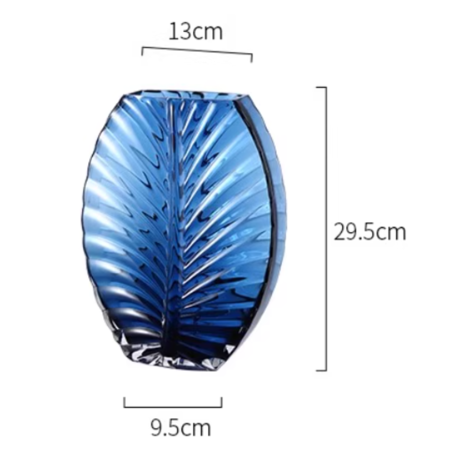 Bình Hoa Thủy Tinh Aqua Leaf