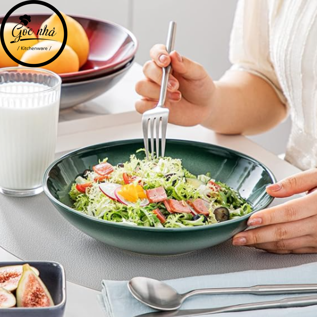 Dĩa Salad Hỏa Biến IRO