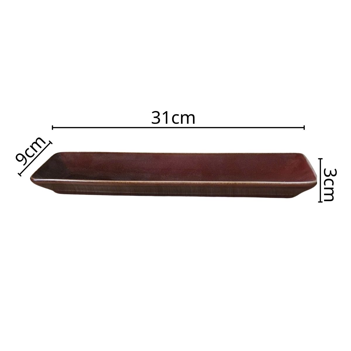 Dĩa Chữ Nhật Hỏa Biến IRO
