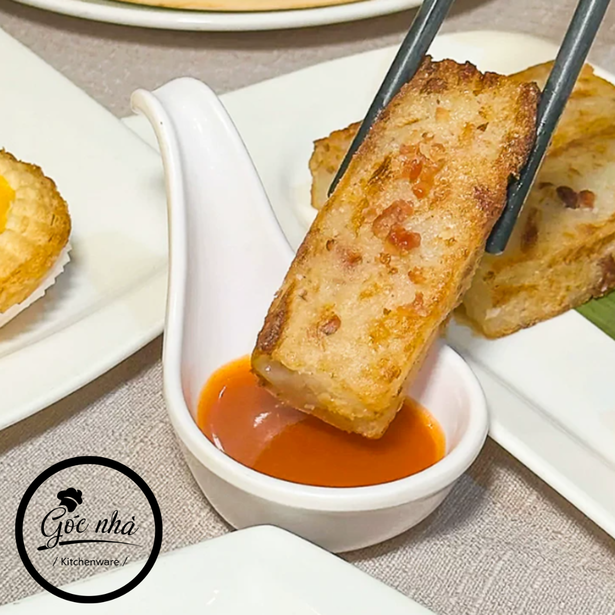 Muỗng sứ Sidedish