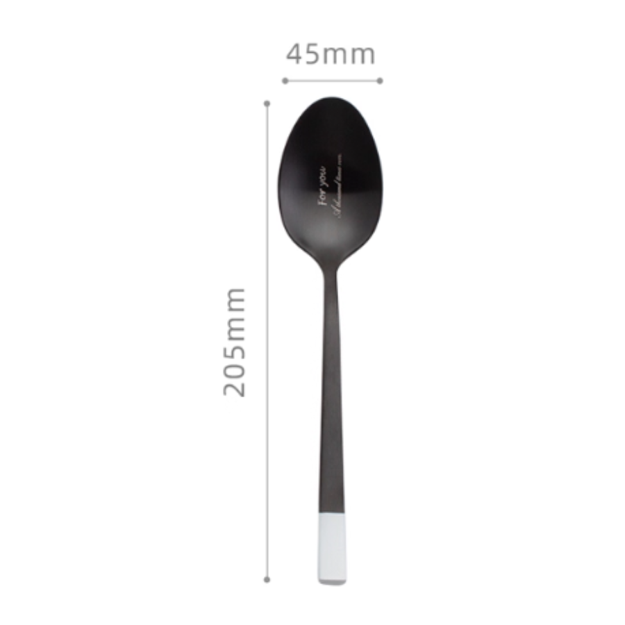 Vanta Cutlery - Đen trơn đuôi trắng
