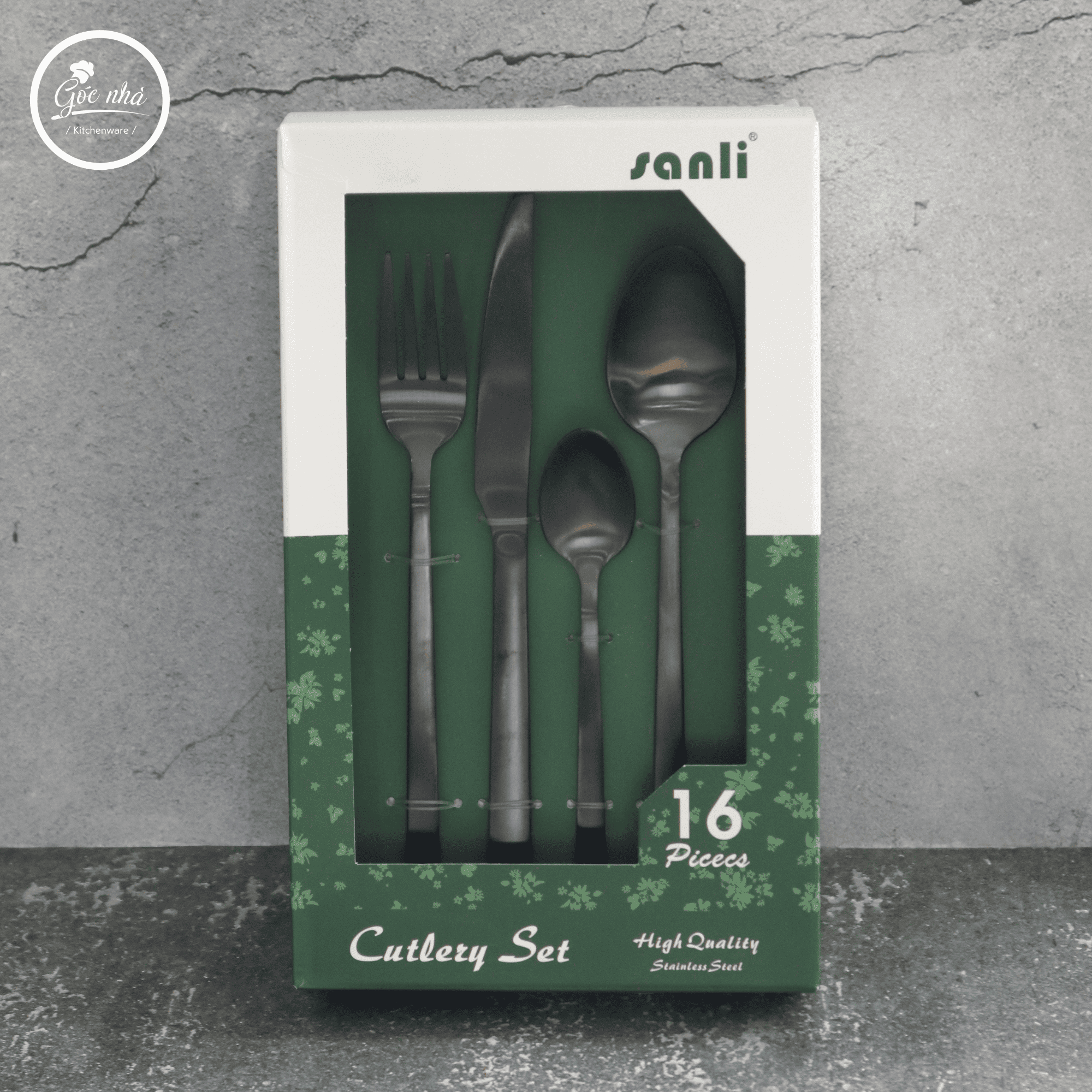 Set Matte Cutlery 4 x 4 pcs