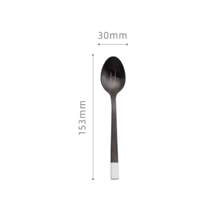 Vanta Cutlery - Đen trơn đuôi trắng