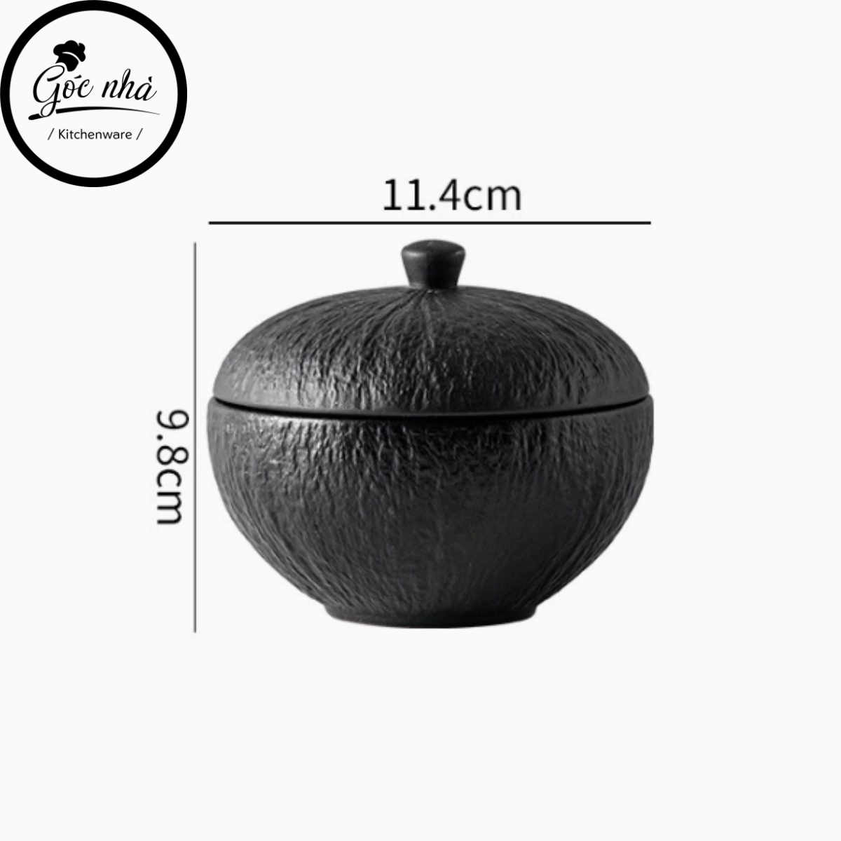 Thố Có Nắp Mocca