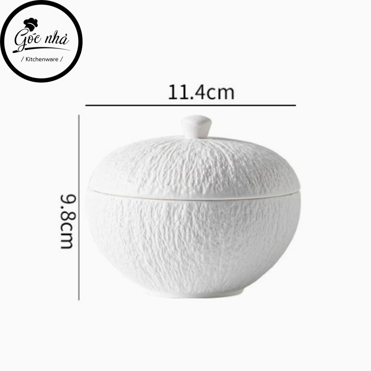 Thố Có Nắp Mocca