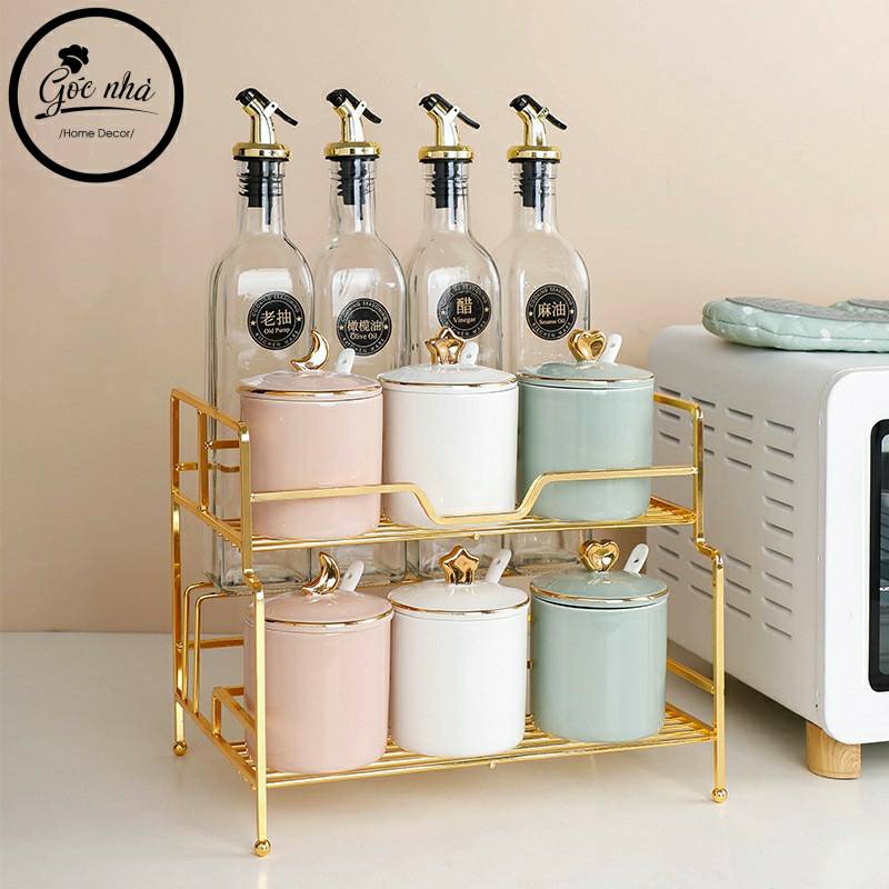 Set gia vị pastel 11/15 chi tiết