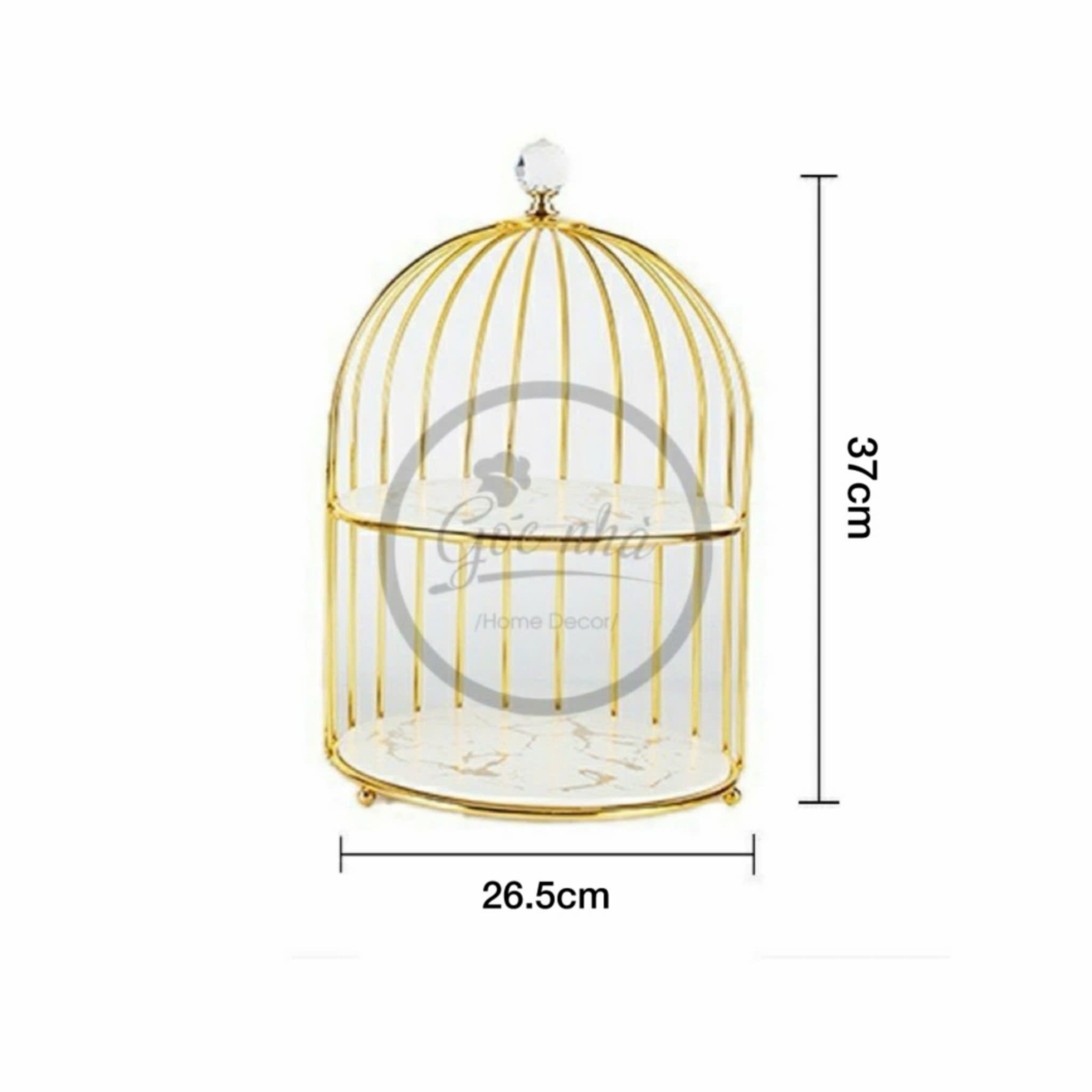 Khay bánh lồng chim- tròn