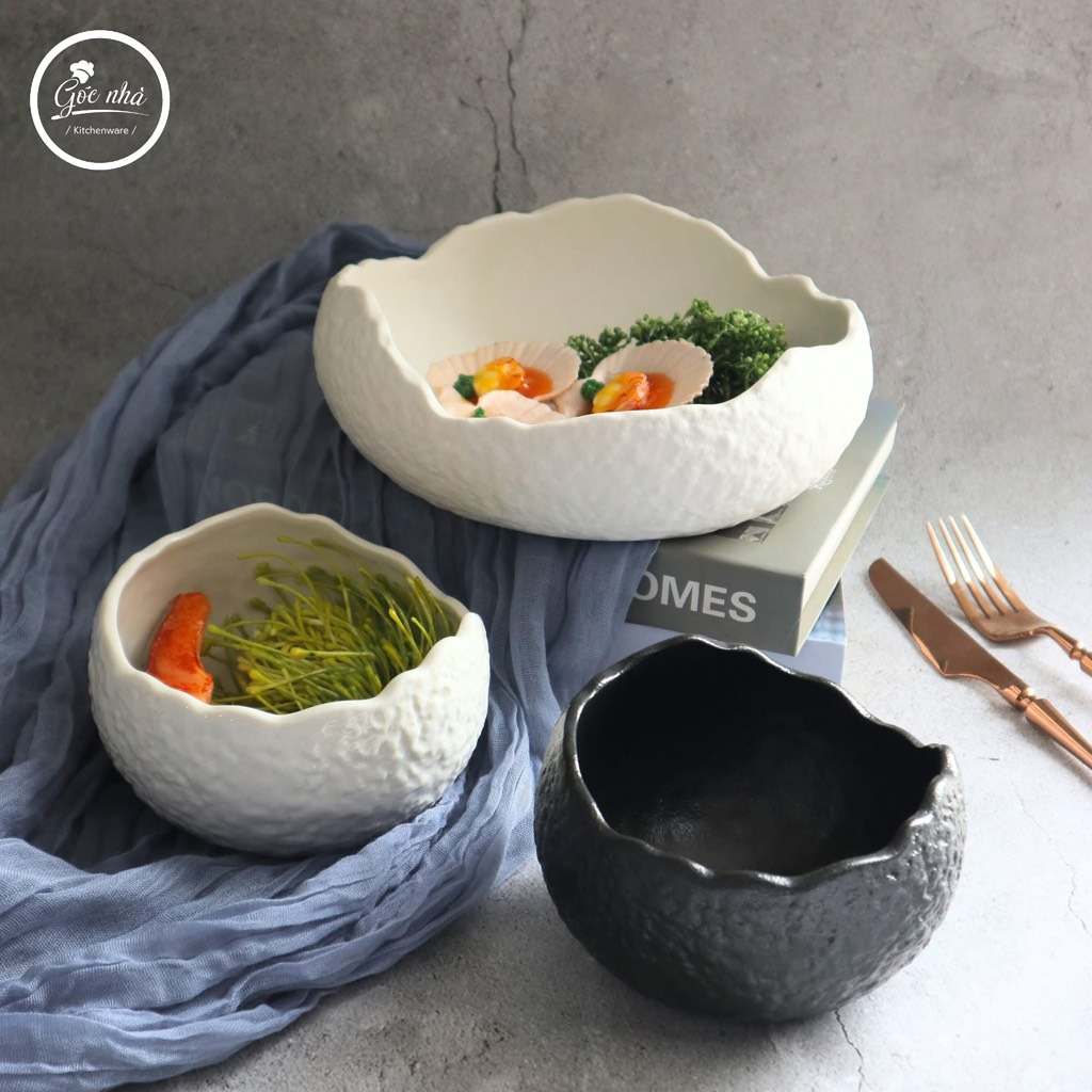 Dĩa/tô tạo hình vỏ trứng Modo