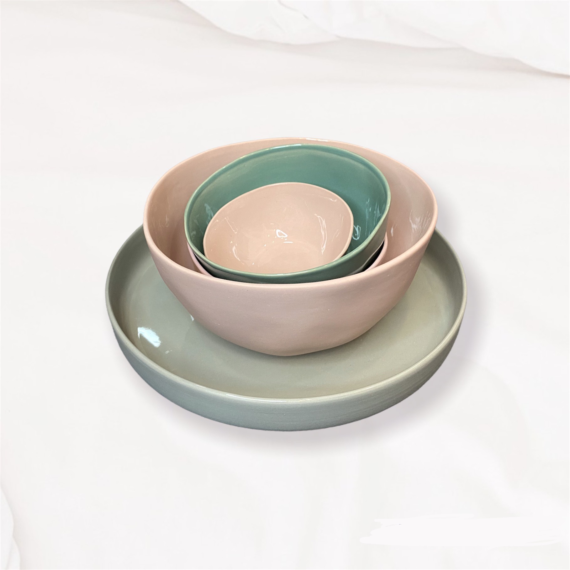 Set Chén Bát Hyggy Rosy 36 Món