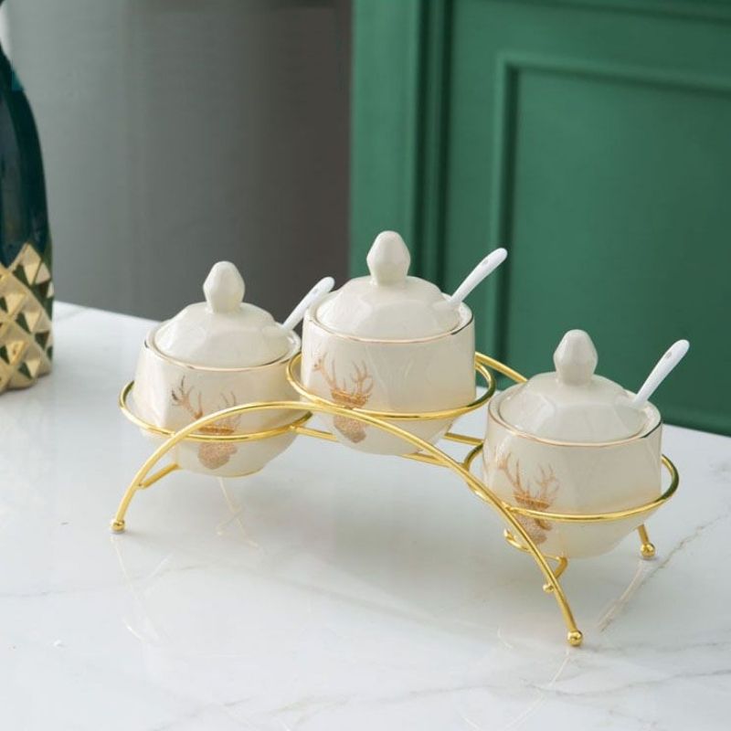 Set gia vị 3 dạng khung cầu