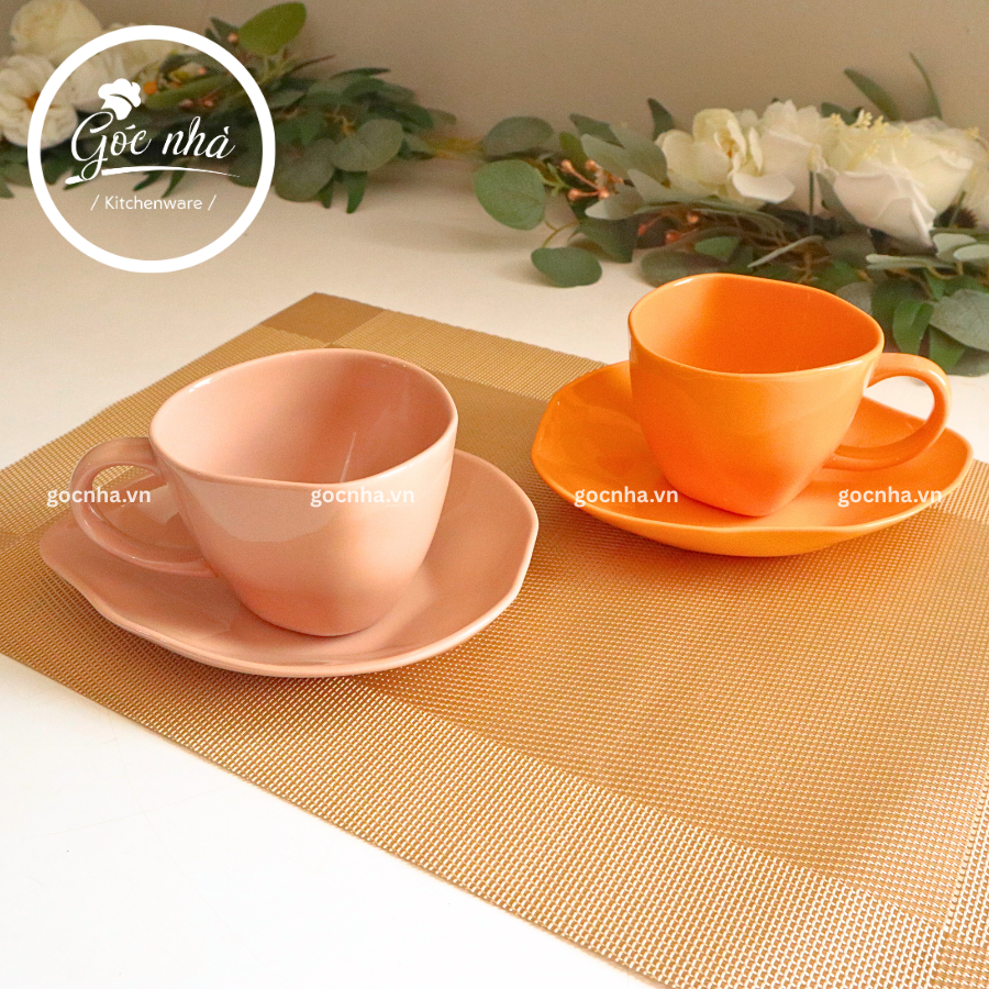 Dĩa Méo Sứ Xương Color Pop