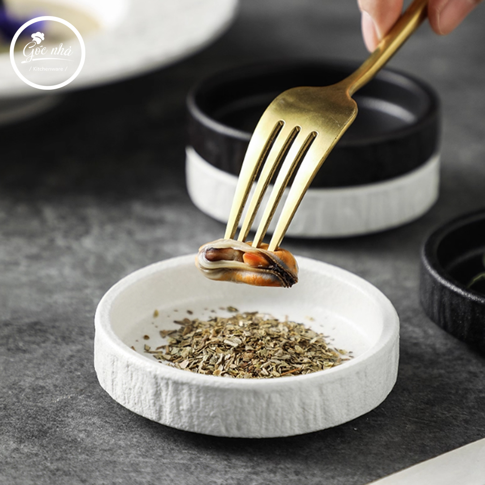 Chén chấm tròn Mocca