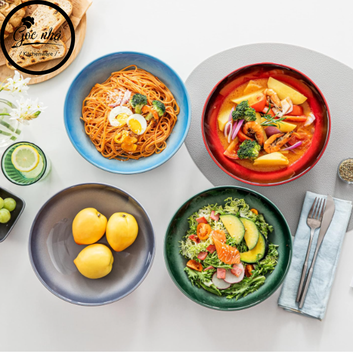 Dĩa Salad Hỏa Biến IRO
