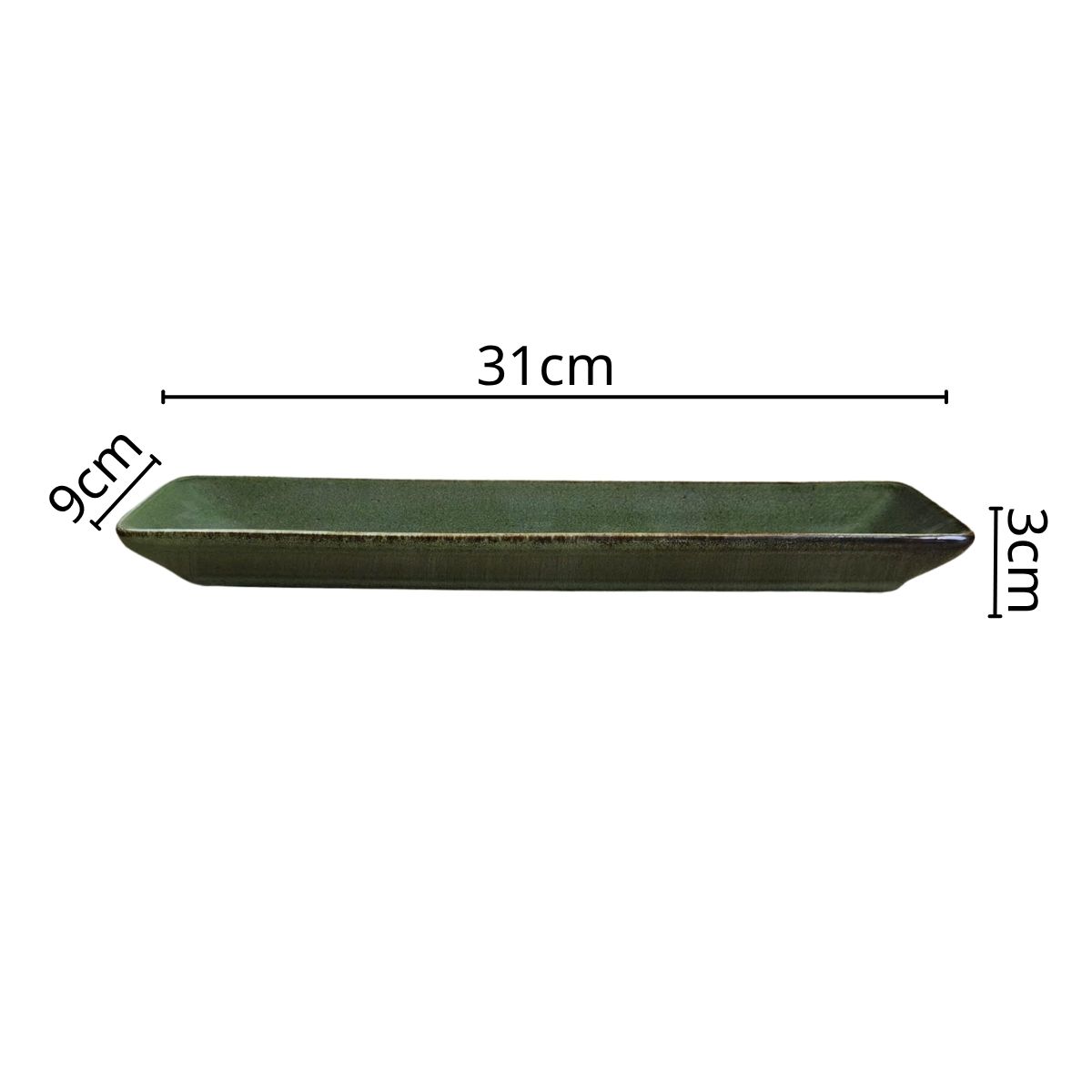 Dĩa Chữ Nhật Hỏa Biến IRO