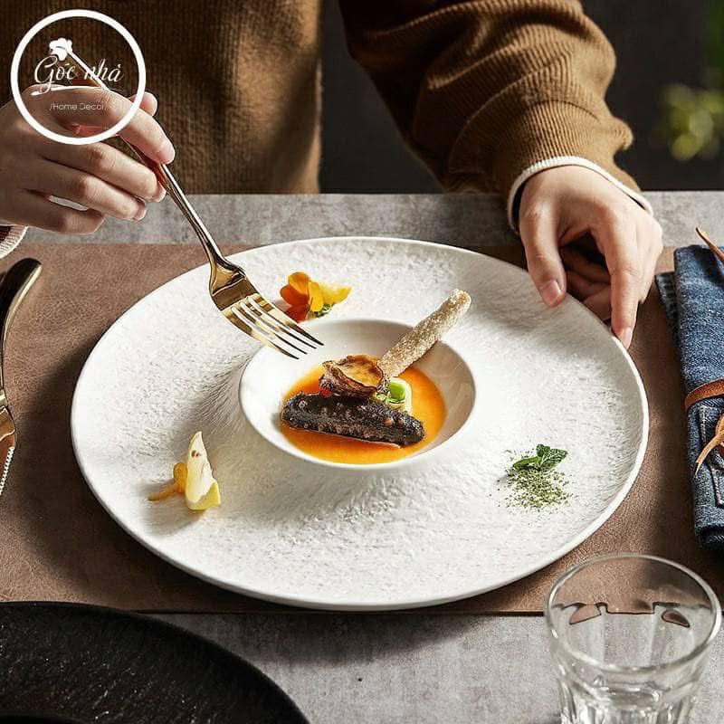 Dĩa soup Volcano Mocca