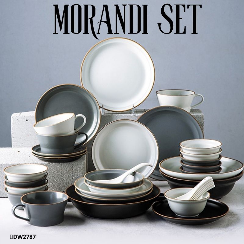 Set Chén Bát Morandi